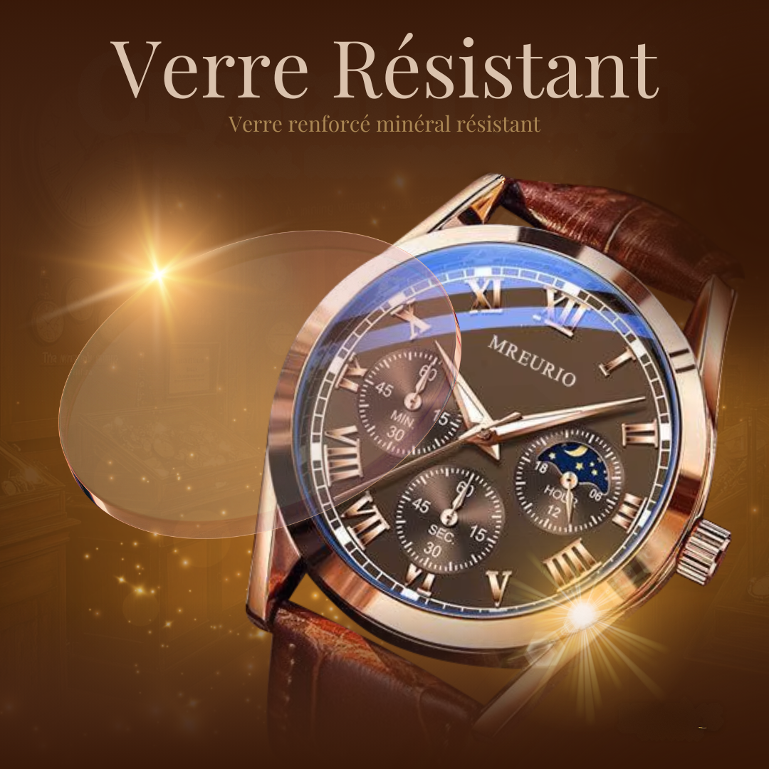 Montre-bracelet en quartz décontractée et tendance
