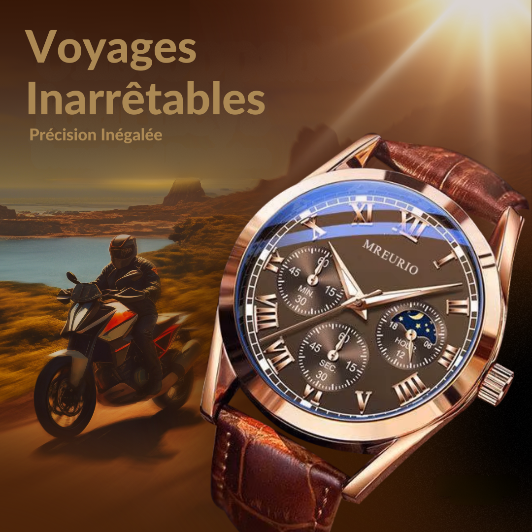 Montre-bracelet en quartz décontractée et tendance
