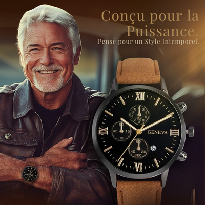 Montre Analogique Quartz Décontractée