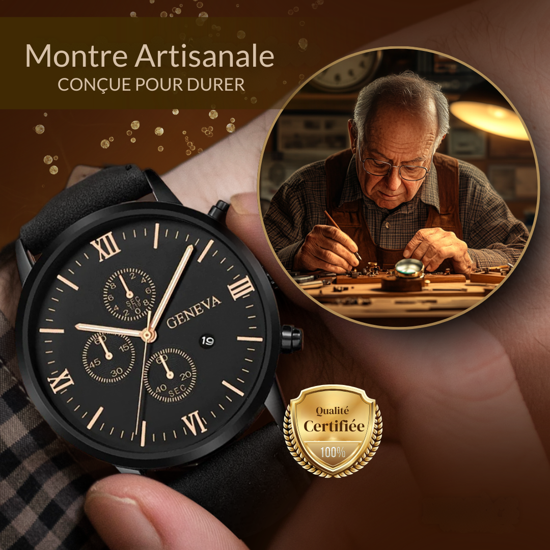 Montre Analogique Quartz Décontractée