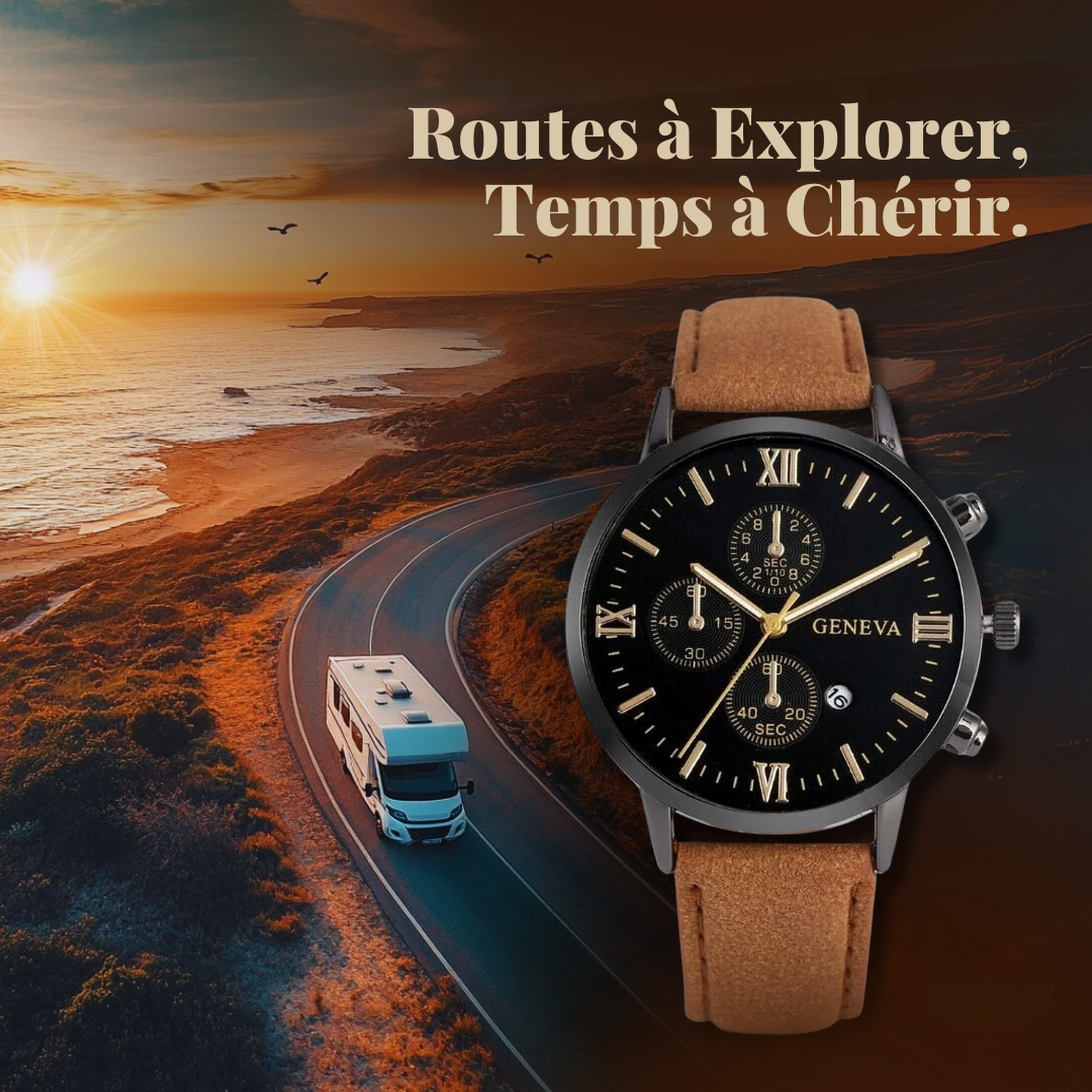 Montre Analogique Quartz Décontractée