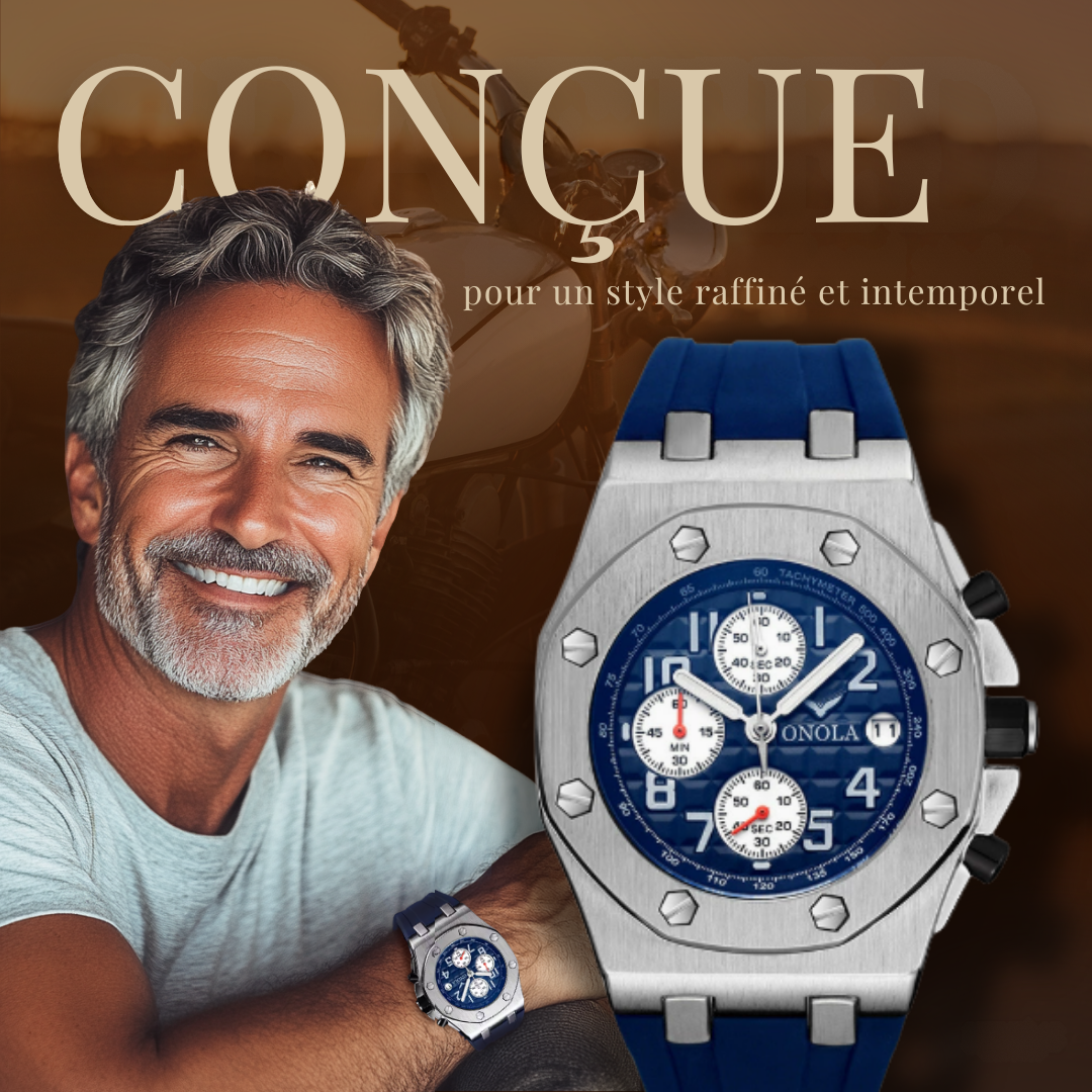 Montre Chronographe Décontractée