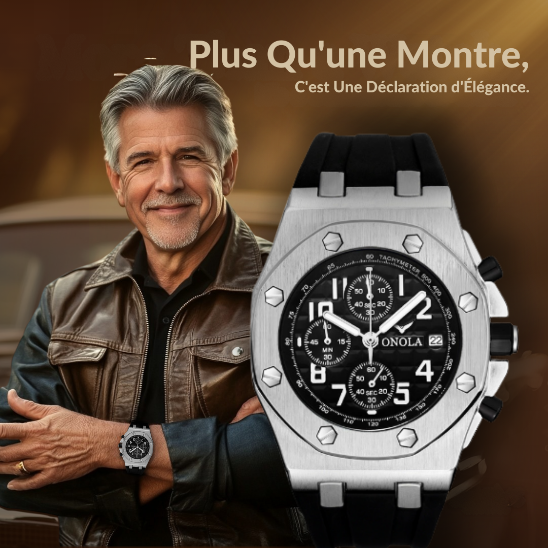 Montre Chronographe Décontractée