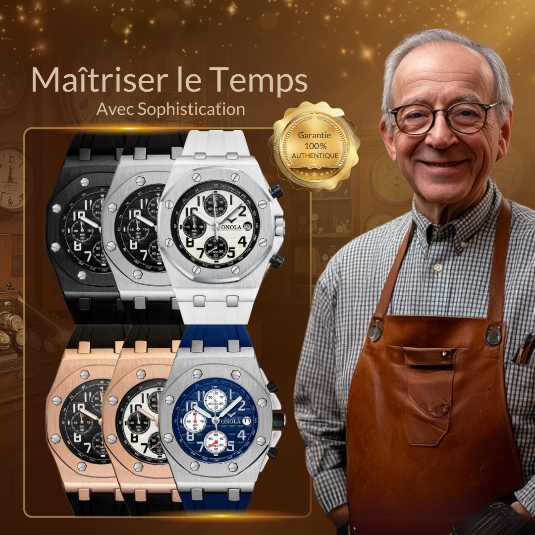 Montre Chronographe Décontractée