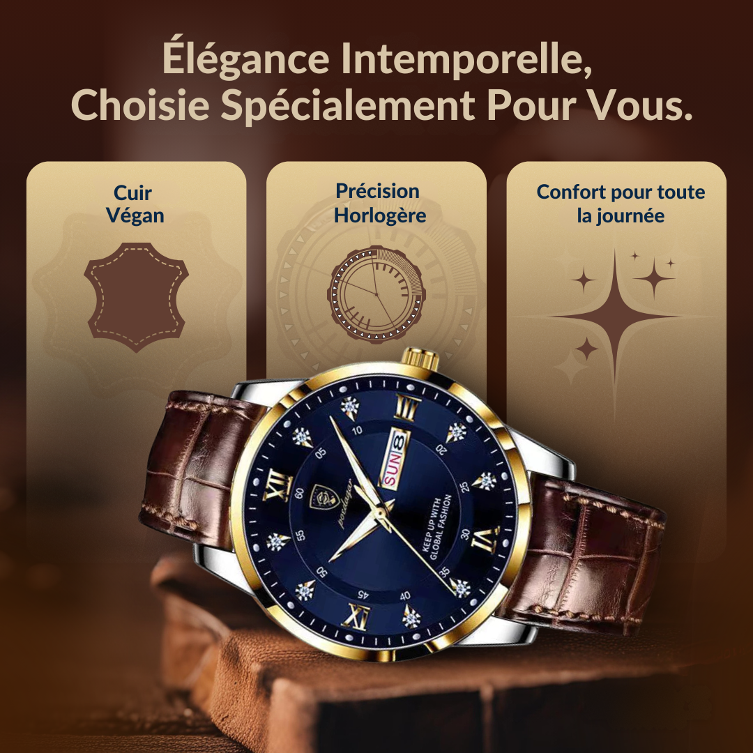 Montre Luminante Durable pour Homme