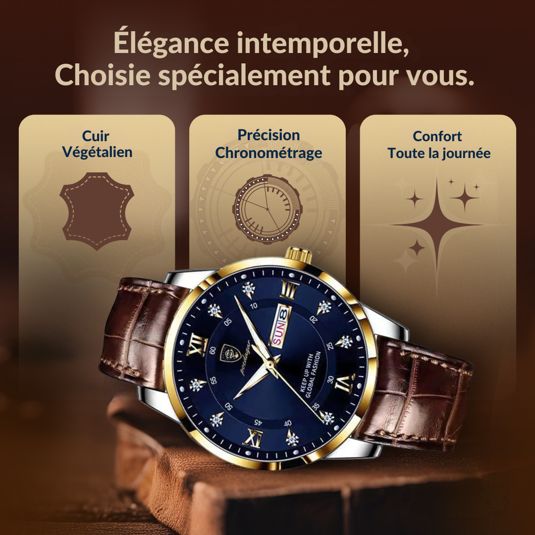 Montre Lumineuse Durable pour Homme