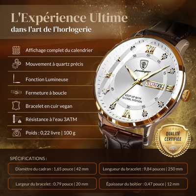 Montre Lumineuse Durable pour Homme