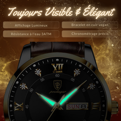Montre Lumineuse Durable pour Homme