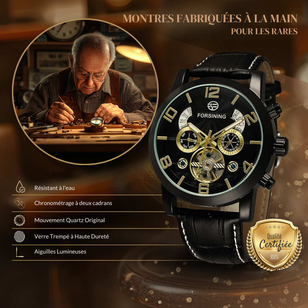 Montre Mécanique Automatique Tourbillon de Luxe