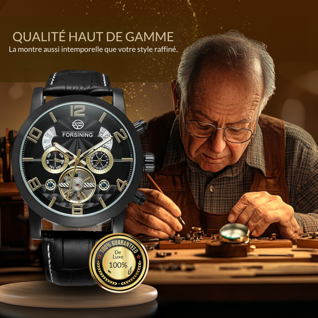 Montre Mécanique Automatique Tourbillon de Luxe