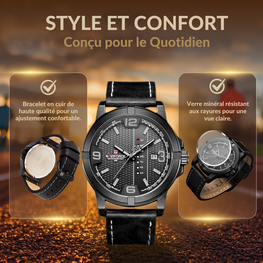 Montre Quartz Décontractée