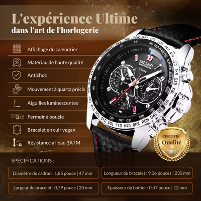 Montre Quartz de Luxe