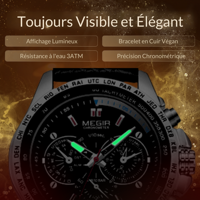 Montre Quartz de Luxe