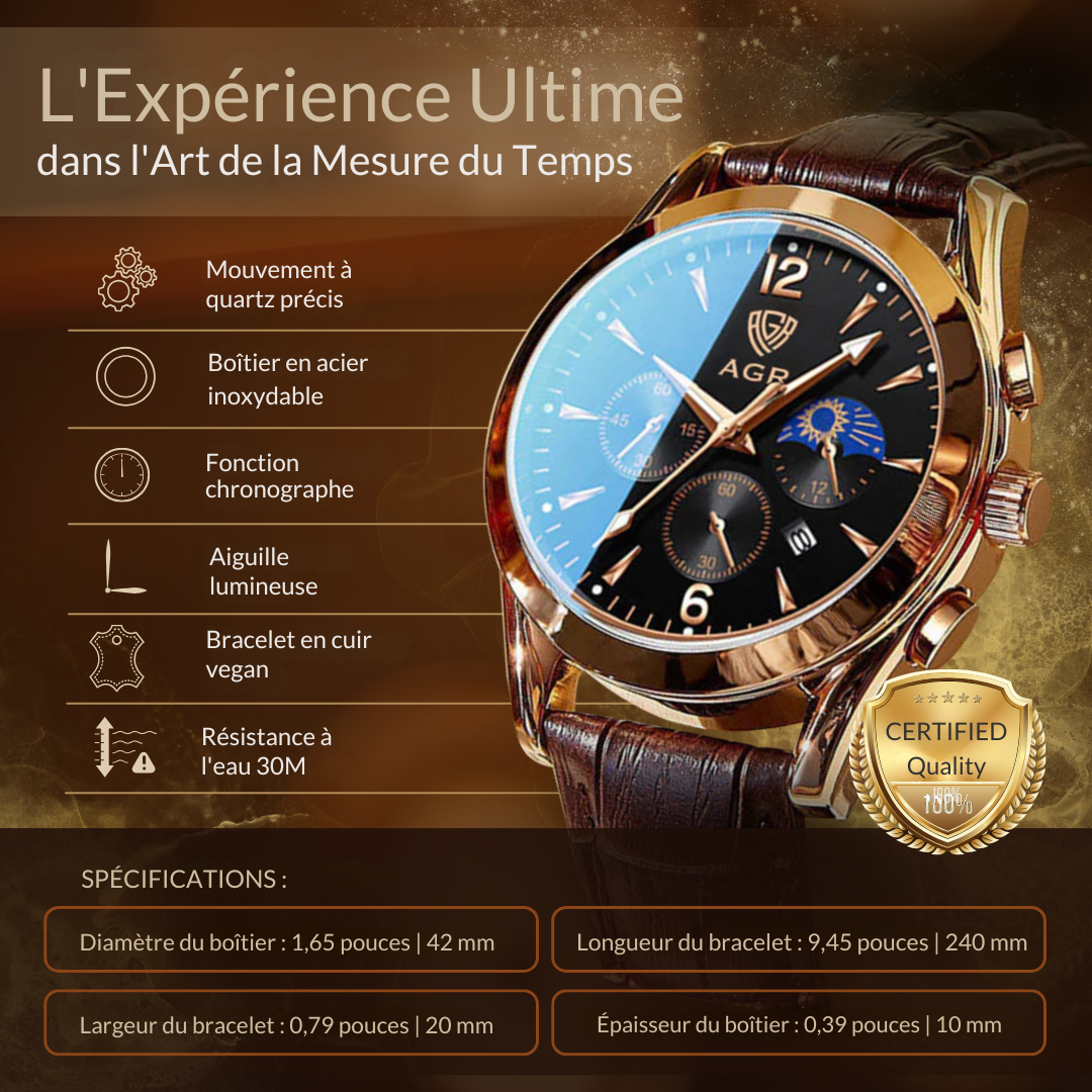 Montre de Luxe Intemporelle