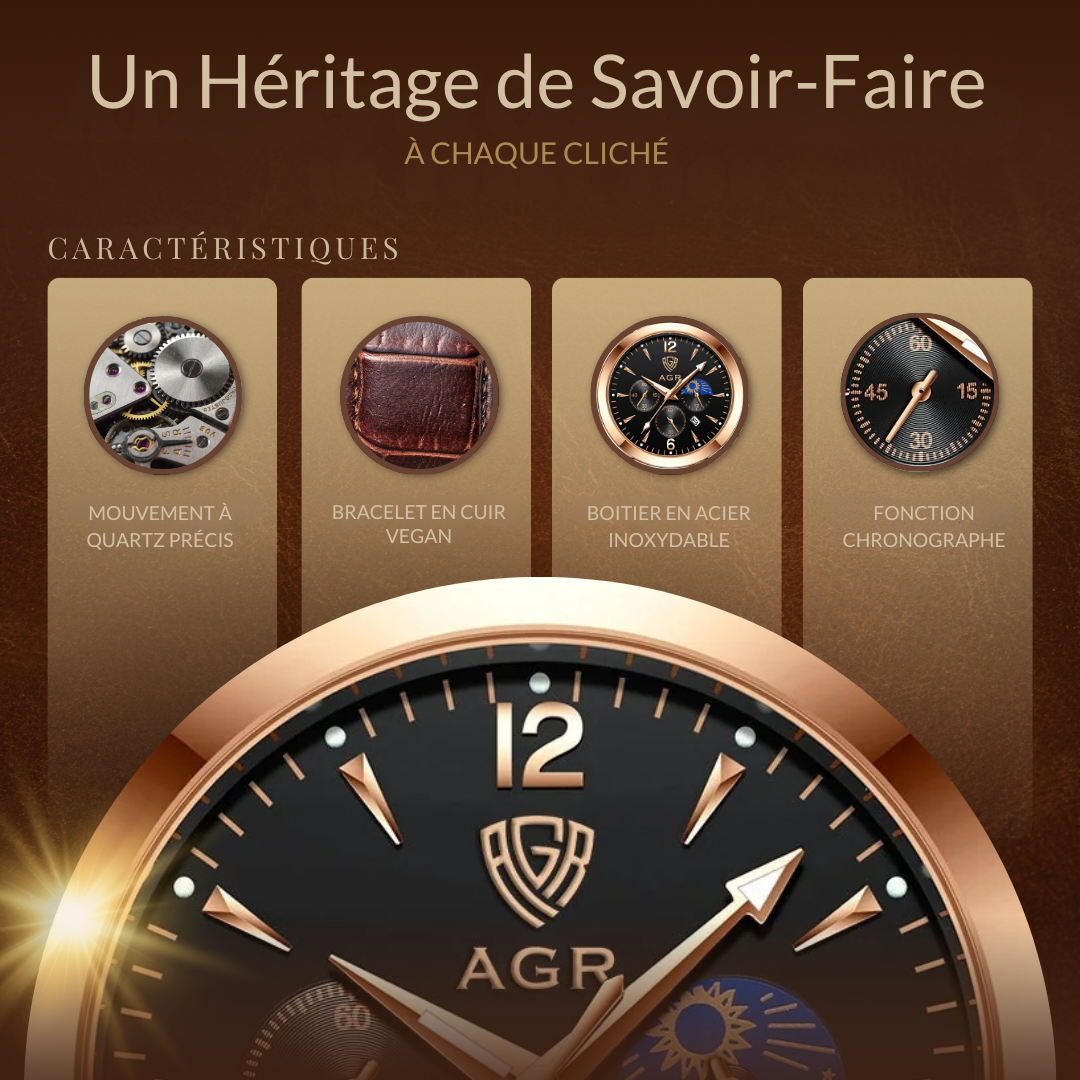 Montre de Luxe Intemporelle