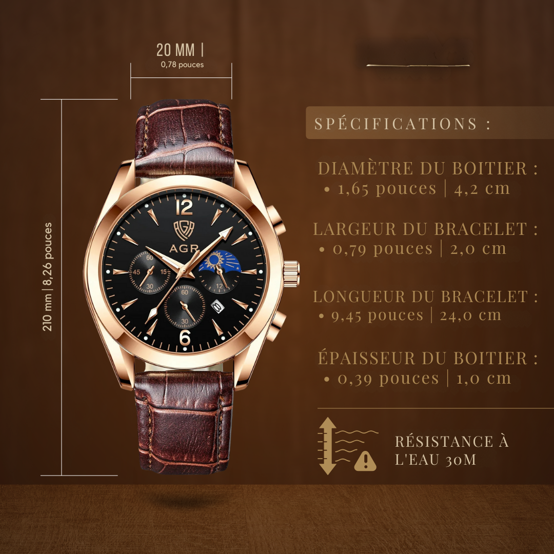 Montre de Luxe Intemporelle