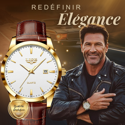 Montre en Cuir Militaire
