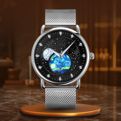 Montre Mécanique Lumineuse au Clair de Lune