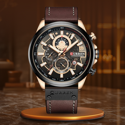 Montre Calendrier Quartz Multifonction
