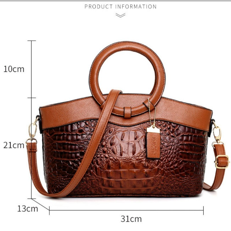 Ella™ Classic Croc | Sac Vintage Polyvalent