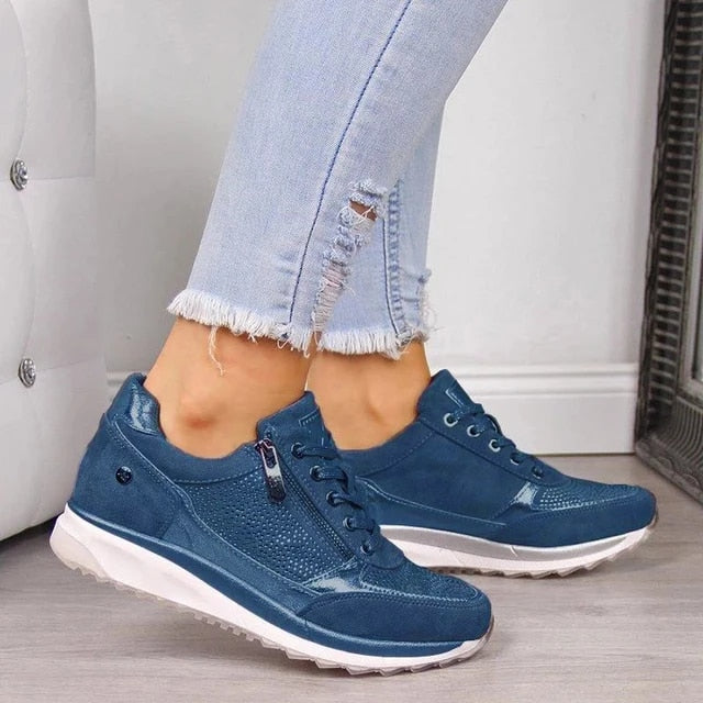 Mirjam™ - Baskets orthopédiques avec fermeture éclair