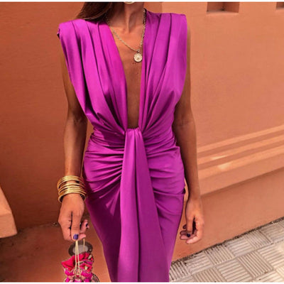 Isabella | Robe de soirée à décolleté profond
