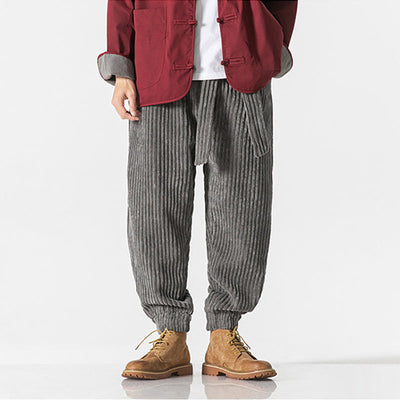 Keisuke | Pantalon en velours confortable