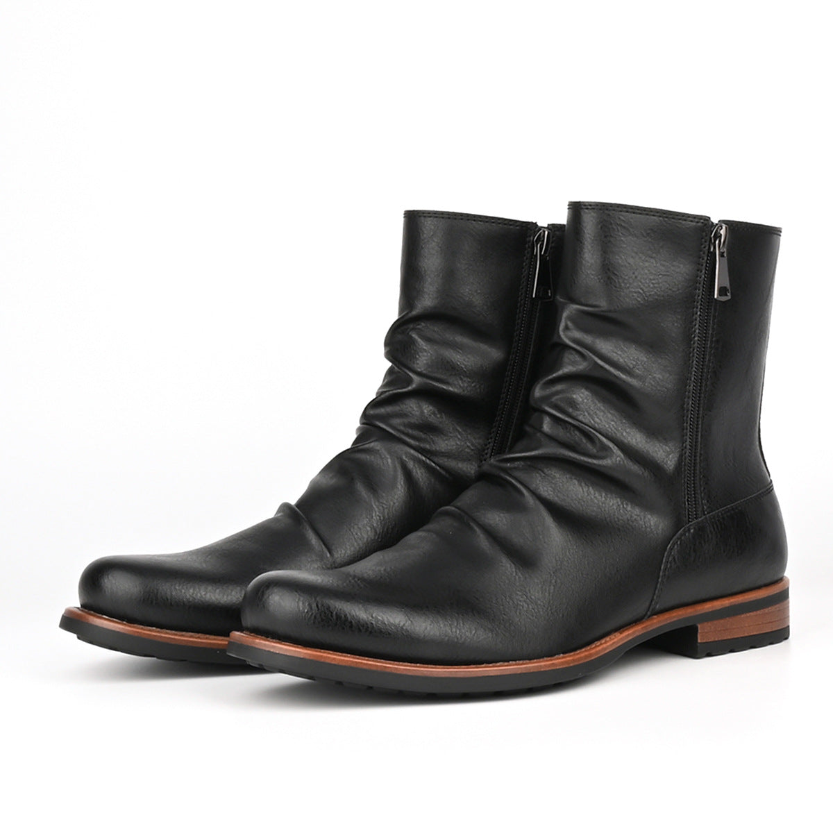 Bottes en cuir Nobu Levi