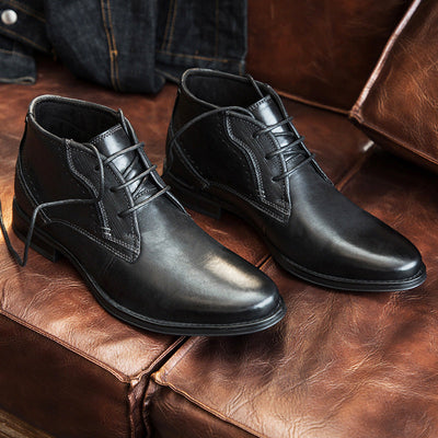 Magnus | Bottes en cuir vintage