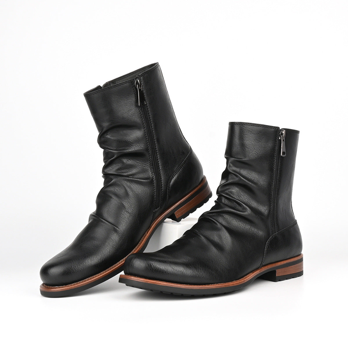 Bottes en cuir Nobu Levi