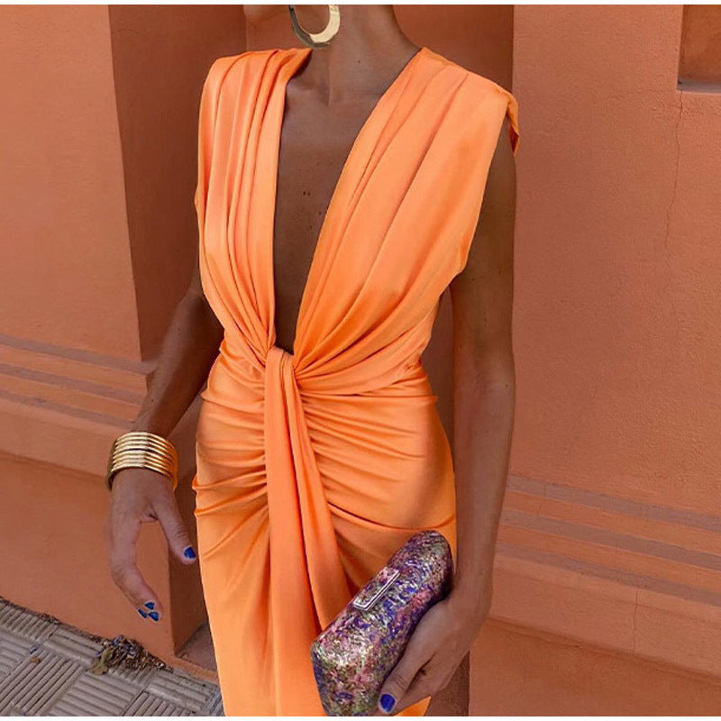 Isabella | Robe de soirée à décolleté profond