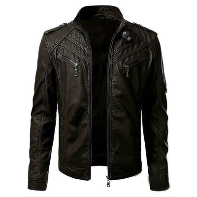 Veste pour homme avec fermeture éclair propre