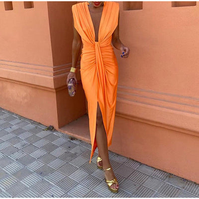 Isabella | Robe de soirée à décolleté profond