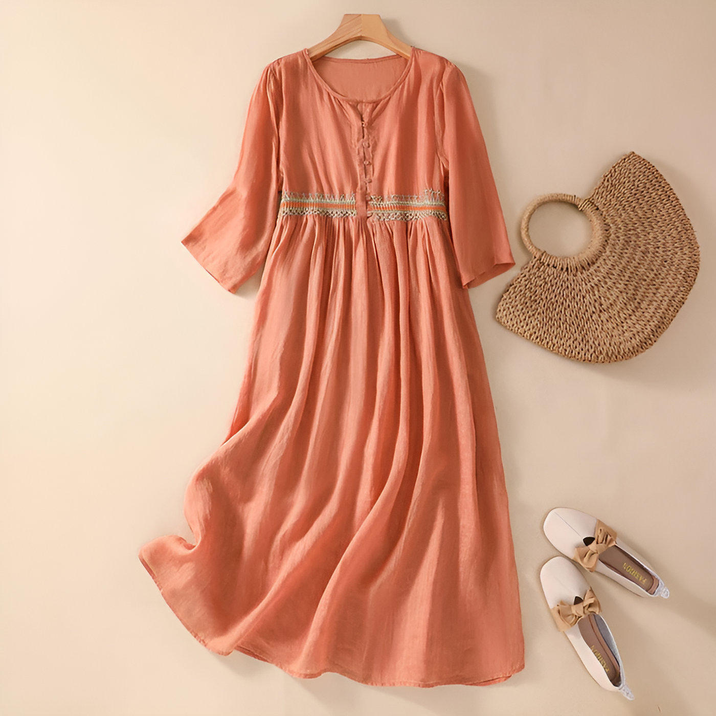 Lina™ - Robe Brodée