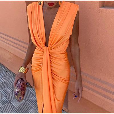 Isabella | Robe de soirée à décolleté profond
