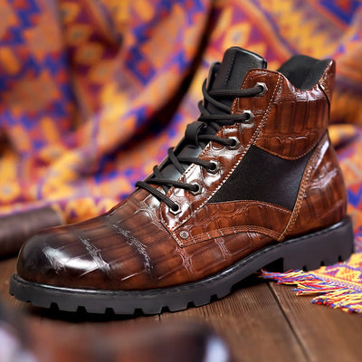 Pioneer | Bottes en cuir vintage