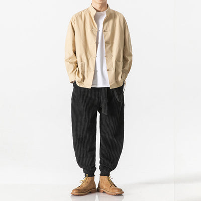 Keisuke | Pantalon en velours confortable