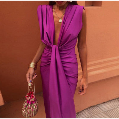 Isabella | Robe de soirée à décolleté profond