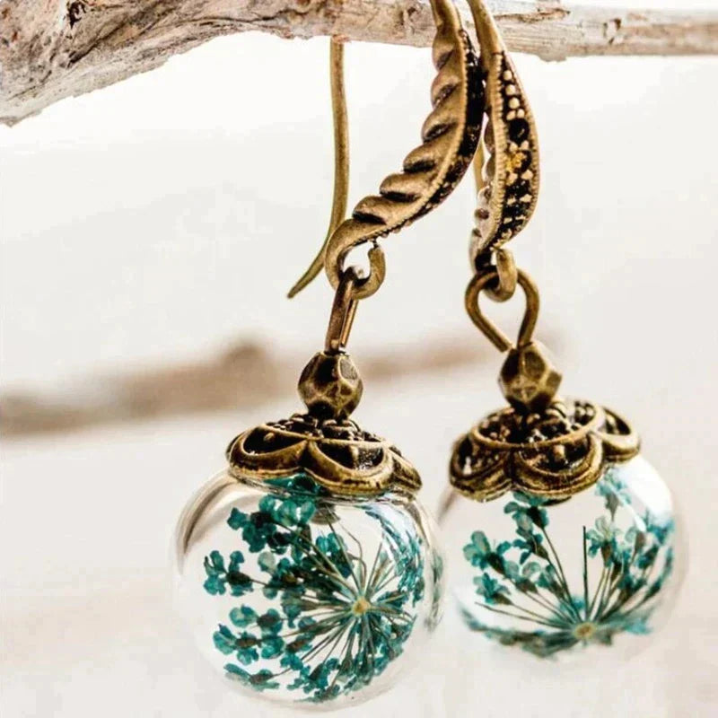 Boucles d'oreilles de Nature Exotique en Or