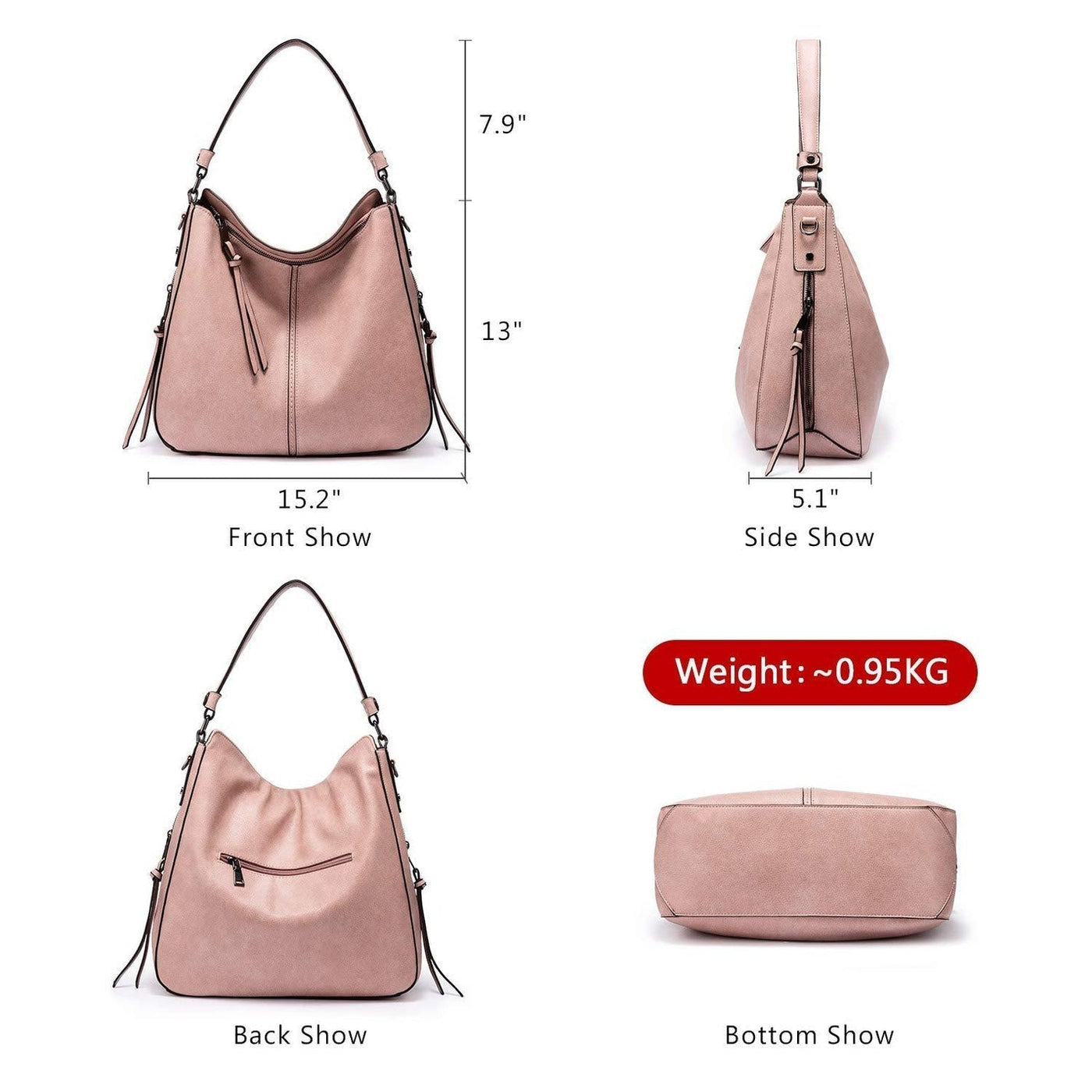Brooklyn™ Tote Élégance | Sac à bandoulière grande capacité