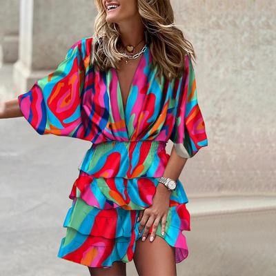 CHLOE™ | Robe Mini d’Été Élégante et Polyvalente