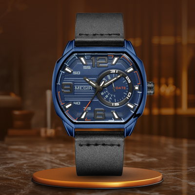 Montre de Sport en Cuir Premium