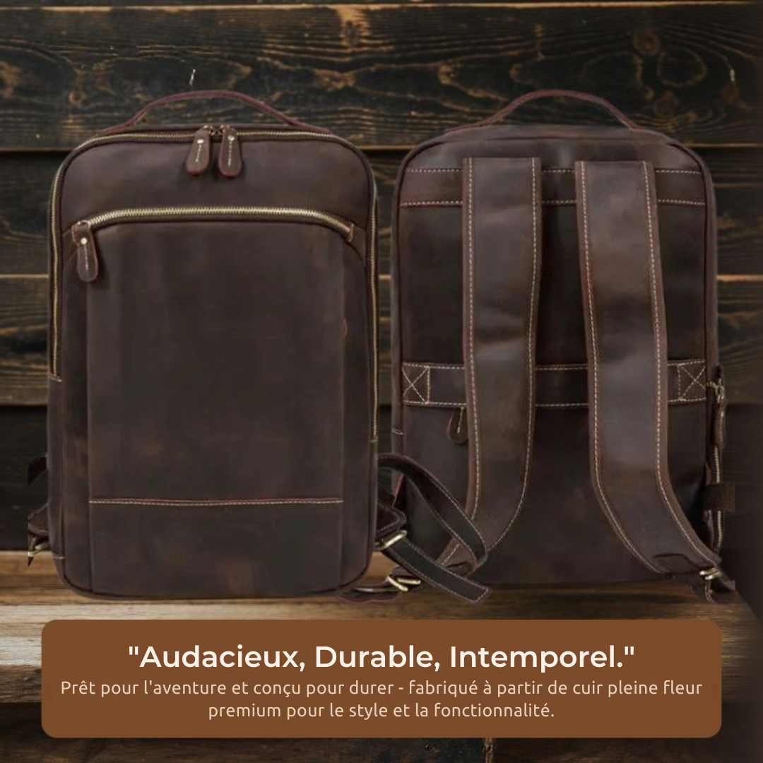 JETT | Sac à Dos en Cuir Vintage