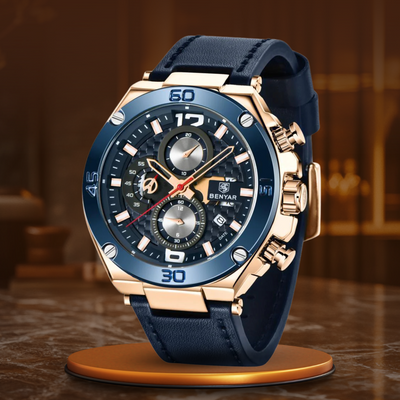 Montre Chronographe Sport Multifonction Quartz