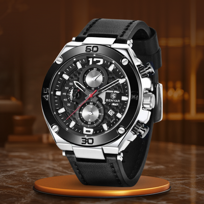 Montre Chronographe Sport Multifonction Quartz