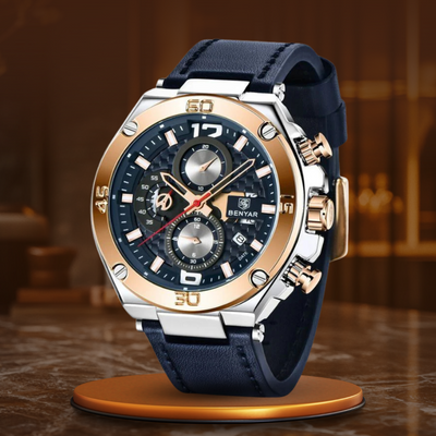 Montre Chronographe Sport Multifonction Quartz