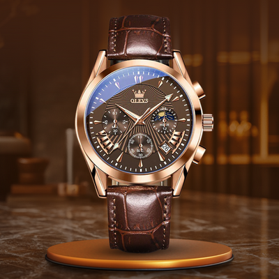 Montre en cuir quartz