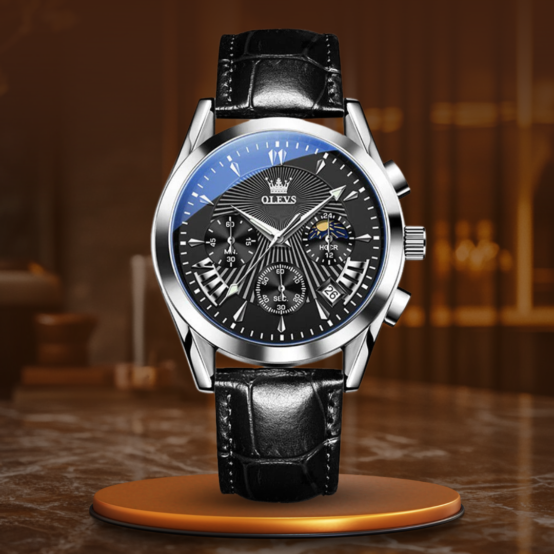 Montre en cuir quartz