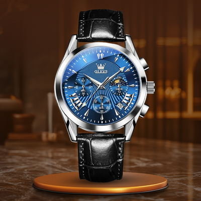 Montre en cuir quartz