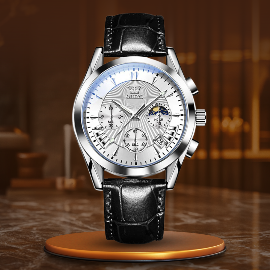 Montre en cuir quartz